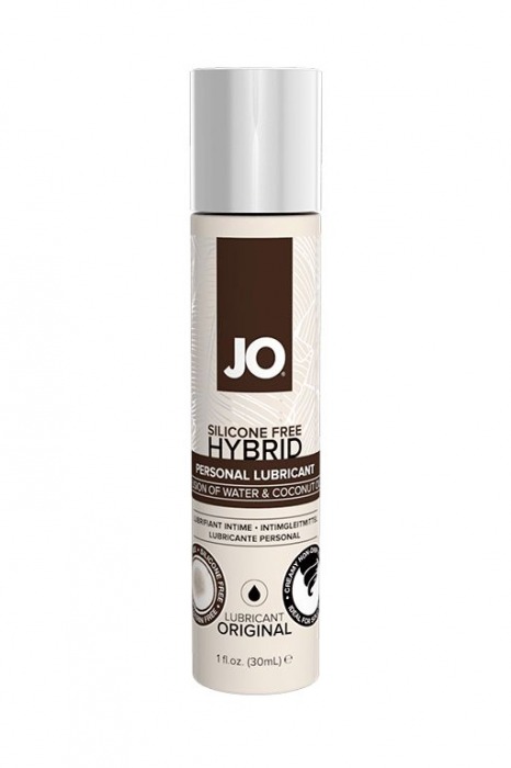 Водно-масляный лубрикант JO Silicon free Hybrid Lubricant ORIGINAL- 30 мл. - System JO - купить с доставкой в Дзержинске