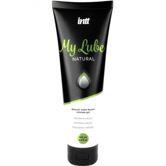 Увлажняющий гель-лубрикант на водной основе  для тела My Lube Natural - 100 мл. - INTT - купить с доставкой в Дзержинске