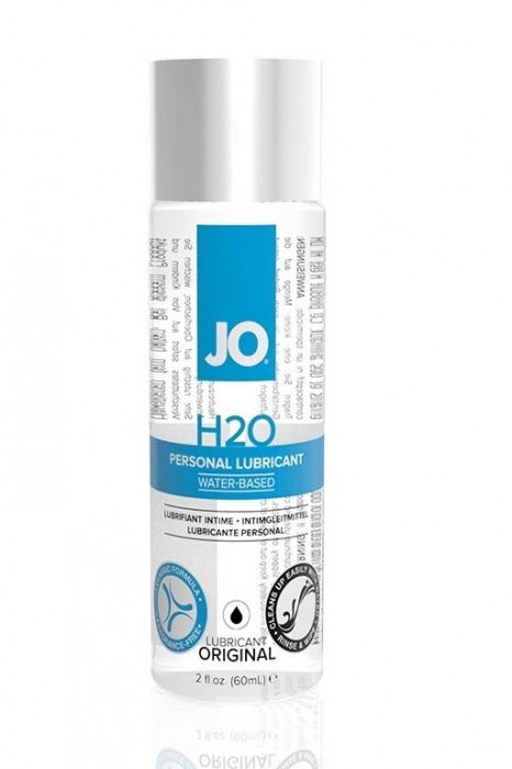 Нейтральный лубрикант на водной основе JO Personal Lubricant H2O - 60 мл. - System JO - купить с доставкой в Дзержинске