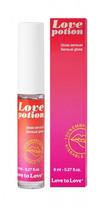 Возбуждающий блеск для губ Love Potion - 8 мл. - Love to Love - купить с доставкой в Дзержинске