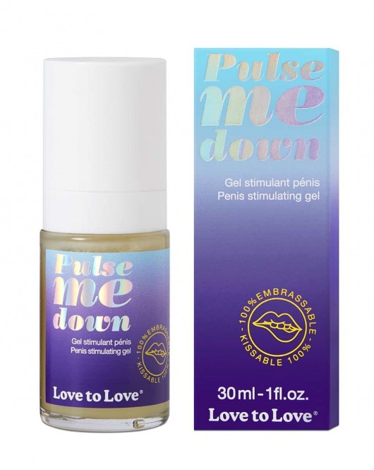 Стимулирующий гель для пениса Pulse Me Down - 30 мл. - Love to Love - купить с доставкой в Дзержинске