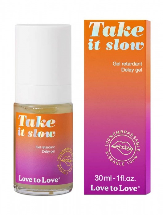 Пролонгирующий гель для мужчин Take It Slow - 30 мл. - Love to Love - купить с доставкой в Дзержинске