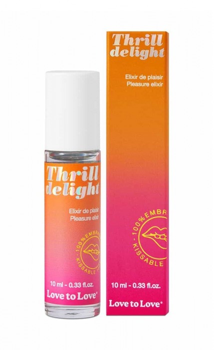Возбуждающий гель Thrill Delight - 10 мл. - Love to Love - купить с доставкой в Дзержинске