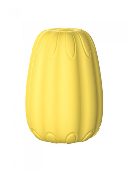 Желтый мастурбатор-яйцо Bisedze - LoveStore - в Дзержинске купить с доставкой