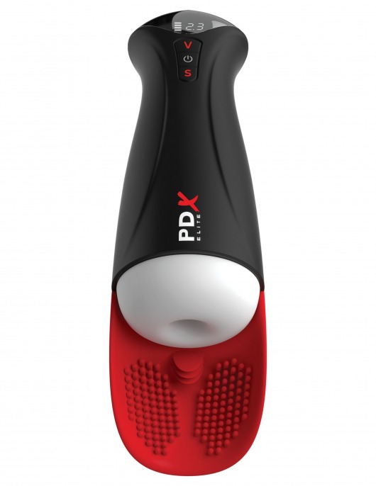 Мастурбатор в колбе с вибрацией Fuck-O-Matic Pro XL - Pipedream - в Дзержинске купить с доставкой