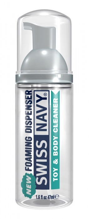 Очищающая пенка для игрушек и тела Toy   Body Cleaner Foamer - 47 мл. - Swiss navy - купить с доставкой в Дзержинске