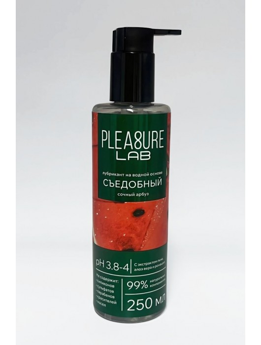 Лубрикант на водной основе Pleasure Lab с ароматом арбуза - 250 мл. - Pleasure Lab - купить с доставкой в Дзержинске