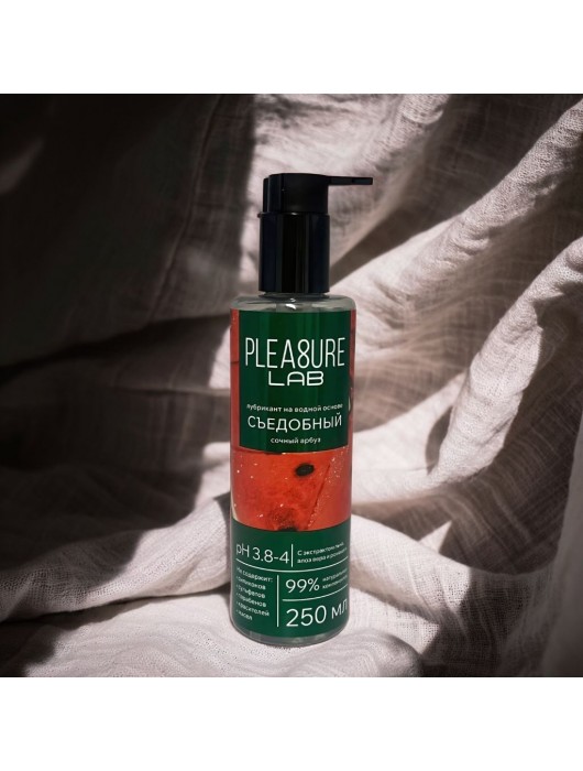 Лубрикант на водной основе Pleasure Lab с ароматом арбуза - 250 мл. - Pleasure Lab - купить с доставкой в Дзержинске