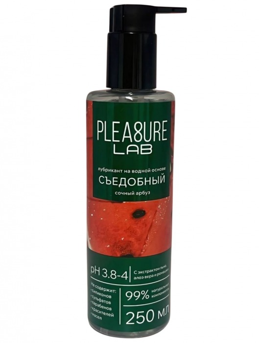 Лубрикант на водной основе Pleasure Lab с ароматом арбуза - 250 мл. - Pleasure Lab - купить с доставкой в Дзержинске