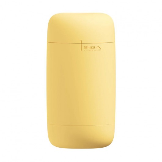 Желтый мастурбатор Tenga Puffy - Tenga - в Дзержинске купить с доставкой