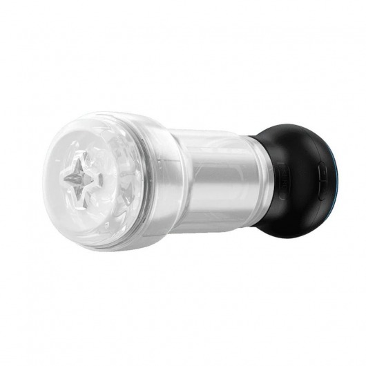 Набор PowerBlow   Feel Pocket Stroker Crystal: мастурбатор и интерактивная насадка - Kiiroo - в Дзержинске купить с доставкой