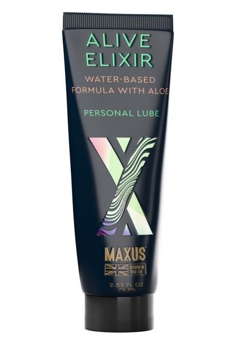 Интимный гель на водной основе MAXUS Alive Elixir - 75 мл. - Maxus - купить с доставкой в Дзержинске