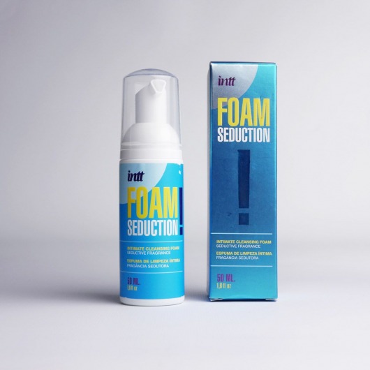 Очищающая пенка для тела Foam Seduction - 50 мл. - INTT - купить с доставкой в Дзержинске