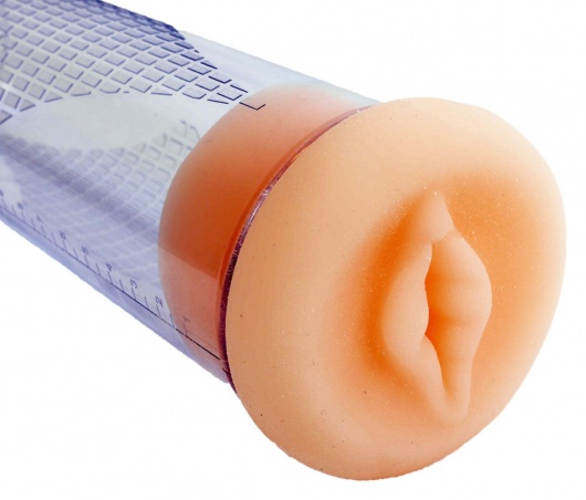 Телесный уплотнитель для вакуумной помпы в виде вагины - Boys of Toys - в Дзержинске купить с доставкой