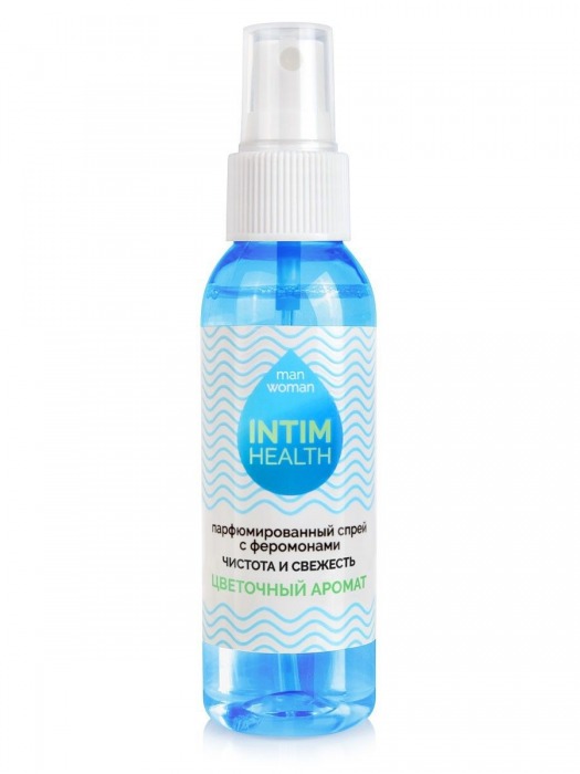Парфюмированный спрей Intim Health для нижнего белья и тела с цветочным ароматом - 95 мл. -  - Магазин феромонов в Дзержинске