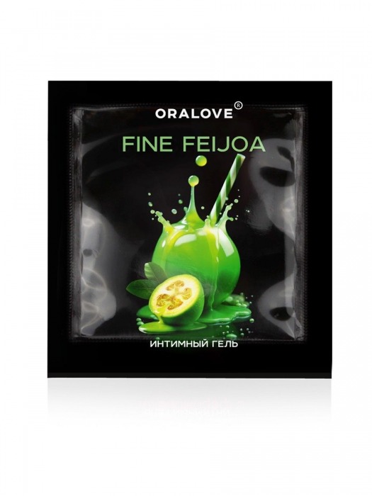 Саше съедобной оральной смазки OraLove с ароматом фейхоа - 3 гр. - Биоритм - купить с доставкой в Дзержинске