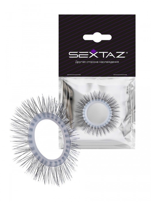 Круглое эрекционное кольцо с «ресничками» - Sextaz - в Дзержинске купить с доставкой