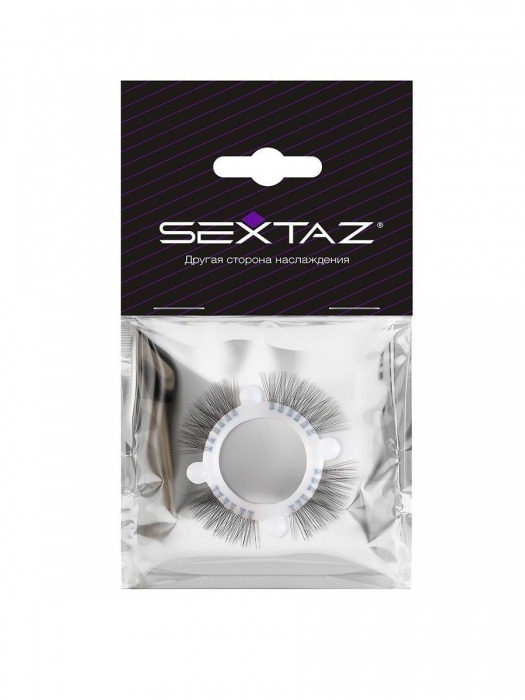 Эластичное кольцо с «ресничками» и 4 шариками - Sextaz - в Дзержинске купить с доставкой