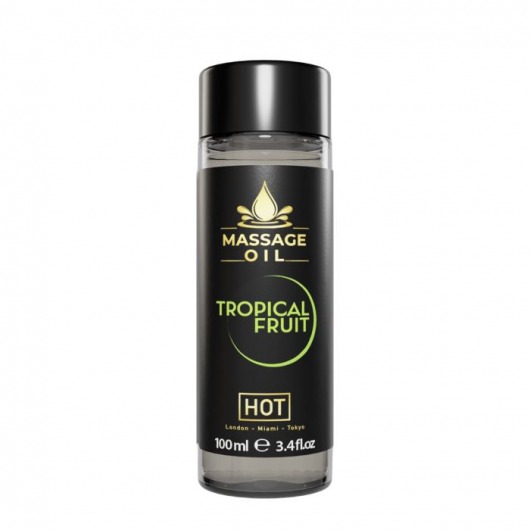 Массажное масло c ароматом тропических фруктов Massage Oil - 100 мл. - HOT - купить с доставкой в Дзержинске