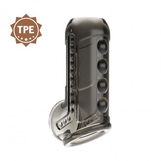 Дымчатая насадка на пенис Farrel - Baile - в Дзержинске купить с доставкой