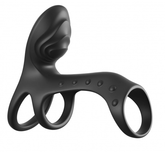 Черная насадка на пенис Ultimate Couples Cage Pro - Pipedream - в Дзержинске купить с доставкой