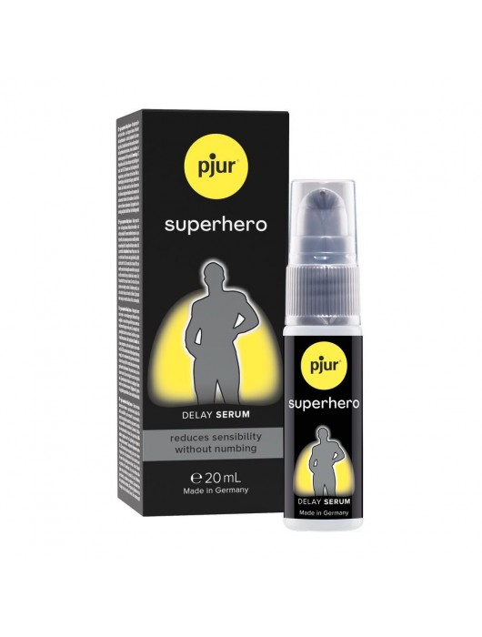 Пролонгатор-сыворотка pjur Superhero Delay Serum - 20 мл. - Pjur - купить с доставкой в Дзержинске