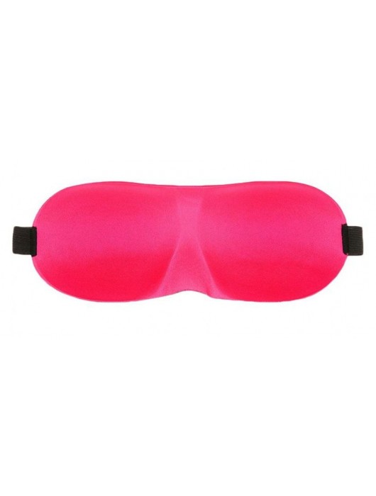 Розовая глухая маска на резинке - Sitabella - купить с доставкой в Дзержинске