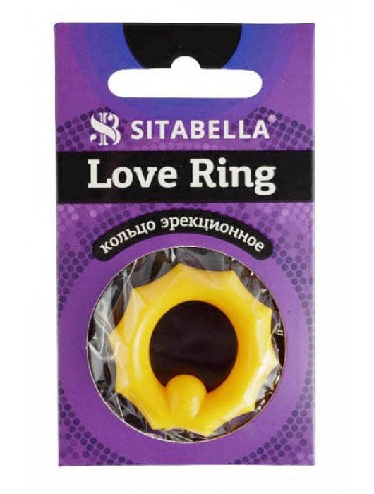 Цветное эрекционное кольцо Love Ring - Sitabella - в Дзержинске купить с доставкой