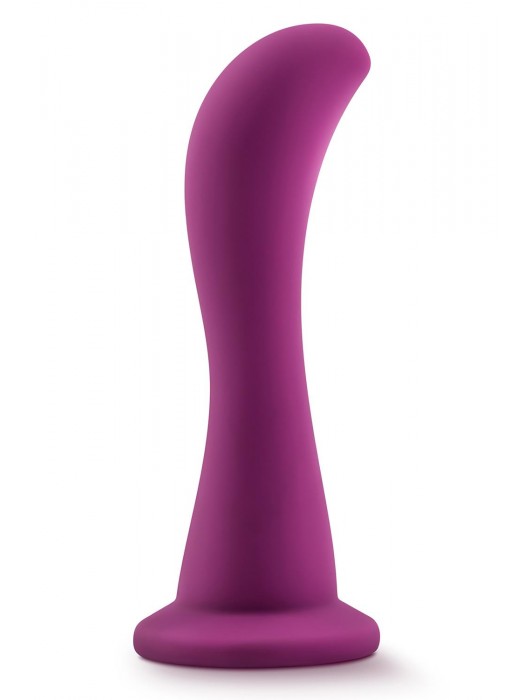 Лиловый изогнутый стимулятор Bellatrix - 15,8 см. - Blush Novelties