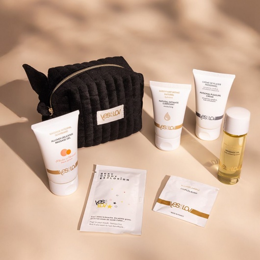 Набор YESforLOV La Trousse Enchantée в черной косметичке - YESforLOV - купить с доставкой в Дзержинске