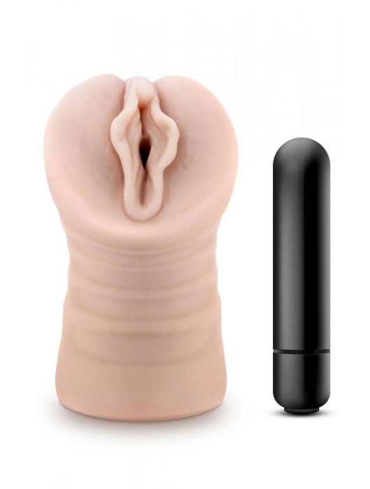 Телесный мастурбатор-вагина Destini - Blush Novelties - в Дзержинске купить с доставкой