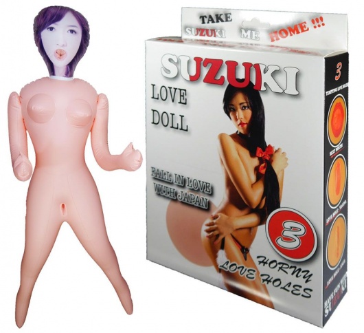 Надувная секс-кукла Suzuki - Boys of Toys - в Дзержинске купить с доставкой