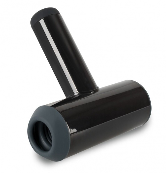 Черный мастурбатор с удобной ручкой Masturbator with 2 Functions - Orion - в Дзержинске купить с доставкой