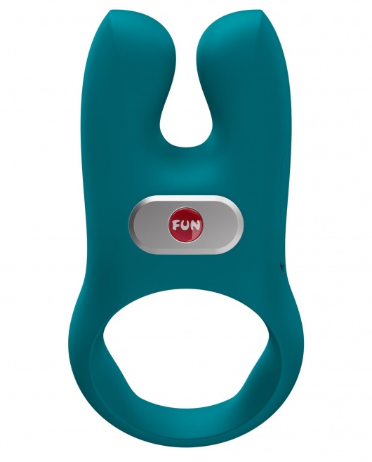 Зеленое эрекционное виброкольцо Nos - Fun Factory - в Дзержинске купить с доставкой