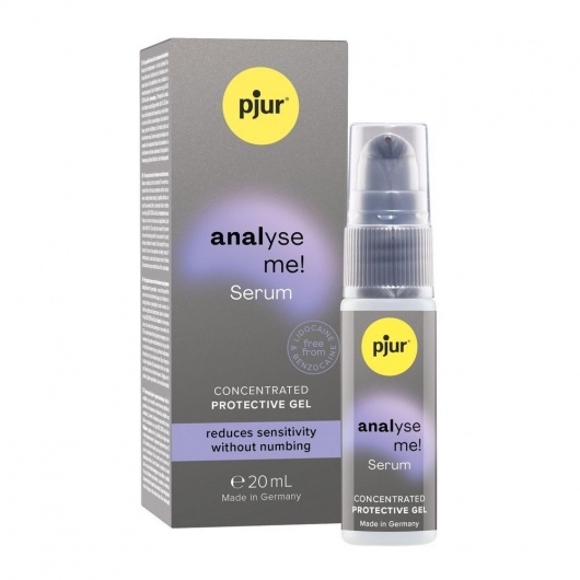 Расслабляющая анальная сыворотка pjur Analyse Me Serum - 20 мл. - Pjur - купить с доставкой в Дзержинске