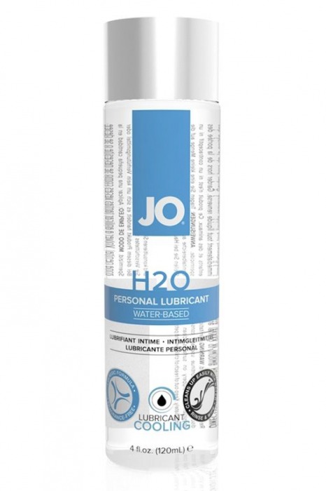 Охлаждающий лубрикант на водной основе JO Personal Lubricant H2O COOLING - 120 мл. - System JO - купить с доставкой в Дзержинске