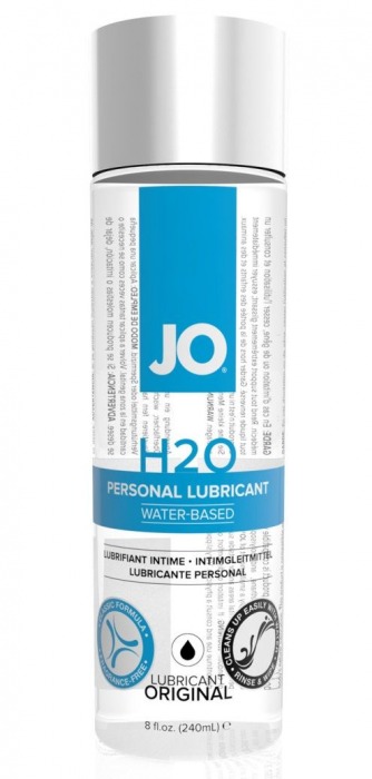 Нейтральный лубрикант на водной основе JO Personal Lubricant H2O - 240 мл. - System JO - купить с доставкой в Дзержинске