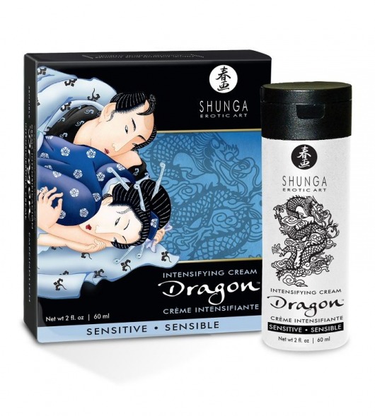 Интимный мужской крем SHUNGA DRAGON SENSITIVE - 60 мл. - Shunga - купить с доставкой в Дзержинске