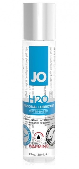 Возбуждающий лубрикант на водной основе JO Personal Lubricant H2O Warming - 30 мл. - System JO - купить с доставкой в Дзержинске