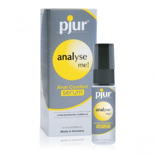 Анальный спрей pjur ANALYSE ME Serum - 20 мл. - Pjur - купить с доставкой в Дзержинске