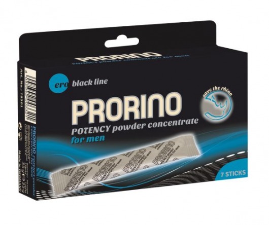 БАД для мужчин PRORINO M black line powder - 7 саше (6 гр.) - Ero - купить с доставкой в Дзержинске