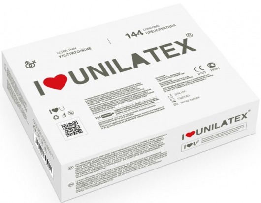 Ультратонкие презервативы Unilatex Ultra Thin - 144 шт. - Unilatex - купить с доставкой в Дзержинске