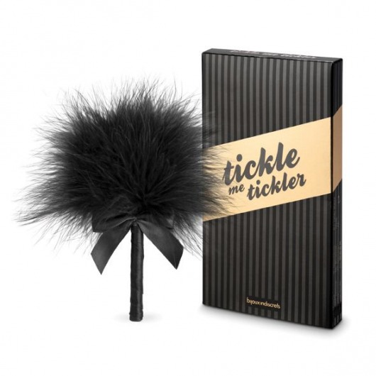 Пуховка для эротических игр Tickle Me Tickler - Bijoux Indiscrets - купить с доставкой в Дзержинске