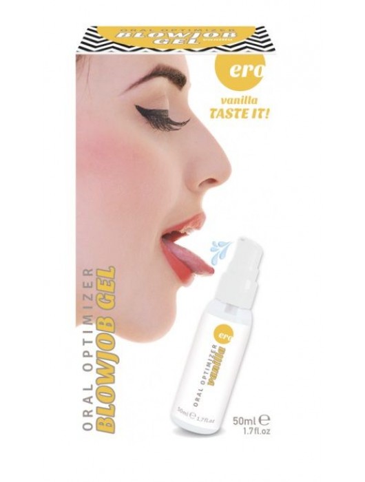 Увлажняющий гель для орального секса с ароматом ванили - 50 мл. - Ero - купить с доставкой в Дзержинске