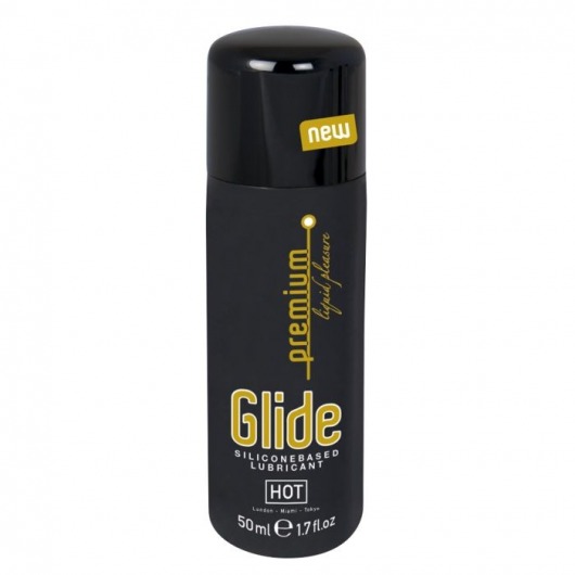 Интимный гель на силиконовой основе Premium Glide - 50 мл. - HOT - купить с доставкой в Дзержинске