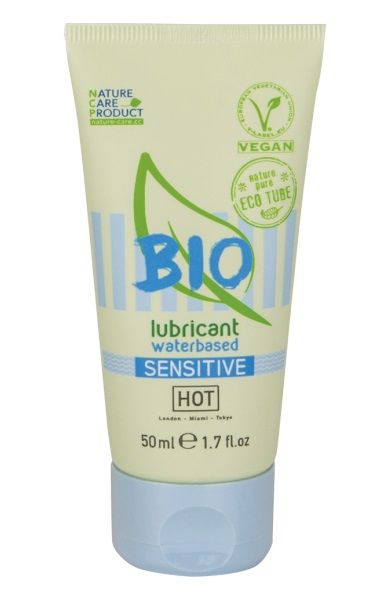 Органический лубрикант для чувствительной кожи Bio Sensitive - 50 мл. - HOT - купить с доставкой в Дзержинске