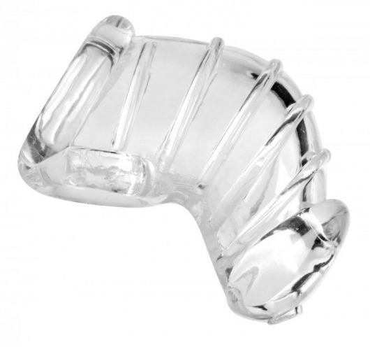 Насадка для ограничения эрекции Detained Soft Body Chastity Cage - XR Brands - купить с доставкой в Дзержинске