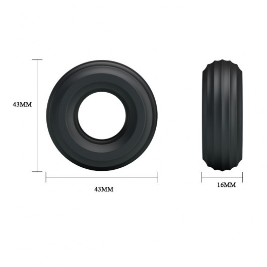 Набор из 3 эрекционных колец различного размера - Baile - в Дзержинске купить с доставкой