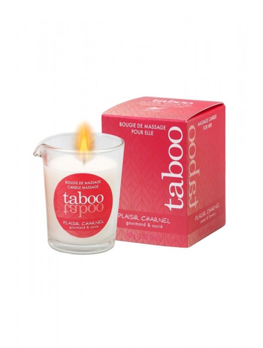 Массажное аромамасло с афродизиаками для женщин RUF Taboo Plaisir charnel - 60 гр. - RUF - купить с доставкой в Дзержинске