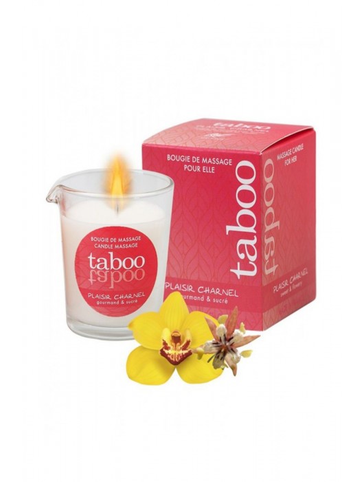 Массажное аромамасло с афродизиаками для женщин RUF Taboo Plaisir charnel - 60 гр. - RUF - купить с доставкой в Дзержинске